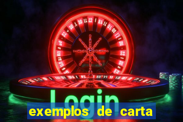 exemplos de carta do leitor